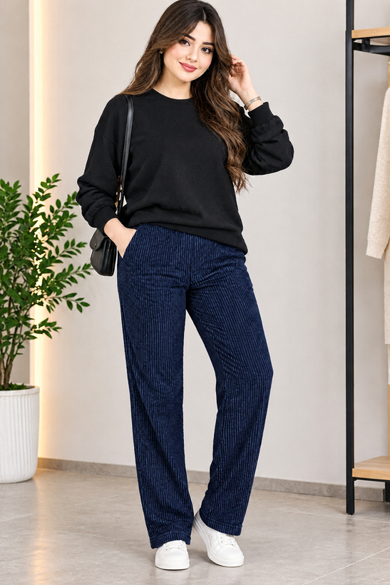 شلوار مخمل کبریتی در ۴ رنگ